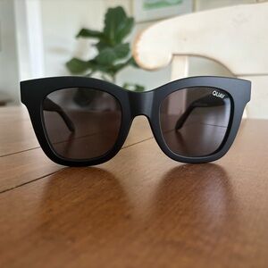 Quay After Hours Sunglasses - matte black, like new